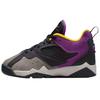 New MVP 92 Anti Slip Wear Resistant Mid Top Vintage Basketball Shoes Unisex Gray Black HQ3950-005