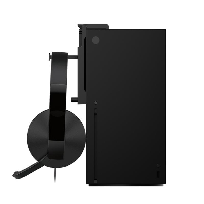 

Пылезащитный чехол для консоли, пылезащитный фильтр, чехол-заглушка для Xbox Series X/S, защита игрового хоста с кронштейном для гарнитуры