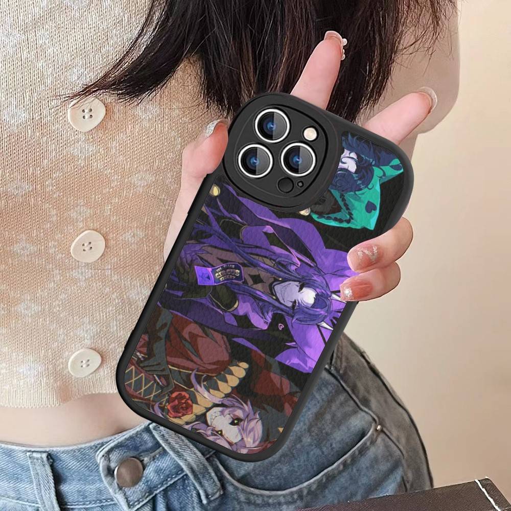 The Freak Circus Pierrot Game Silicone Phone Case For IPhone 16 15 14 13 12 11 Pro Max Mini Leather Soft Cover