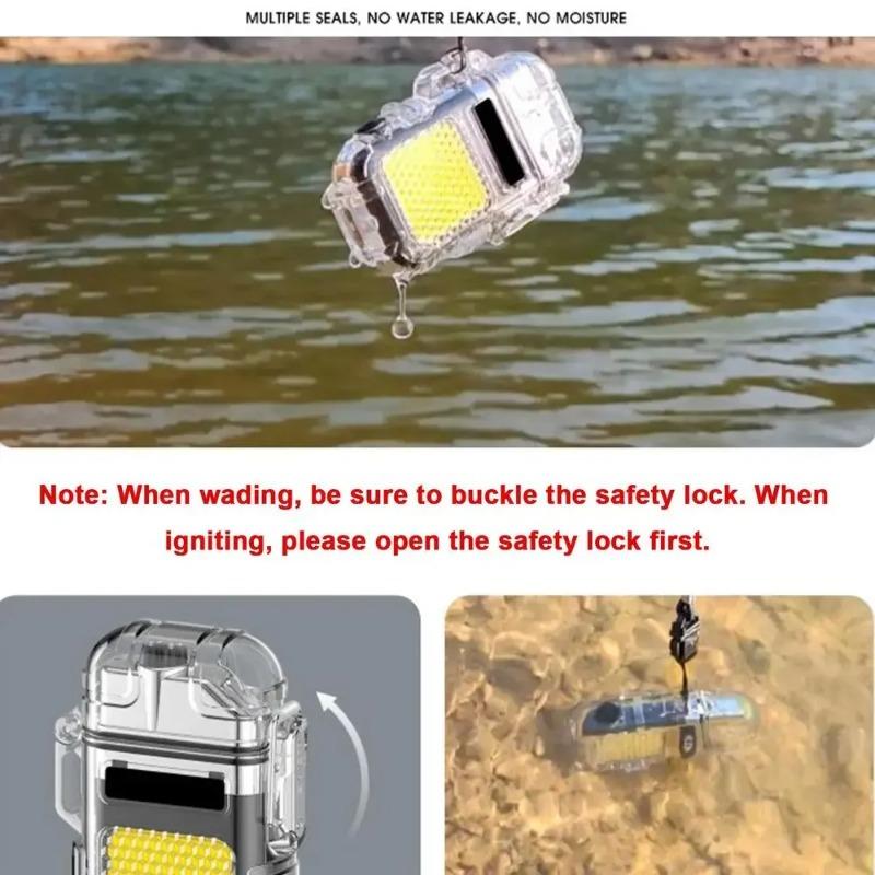 Bestselgende oppladbar lommelykt multifunksjonell COB arbeidslys LED mini lommelykt nøkkelringlys Belysning sigarettenner