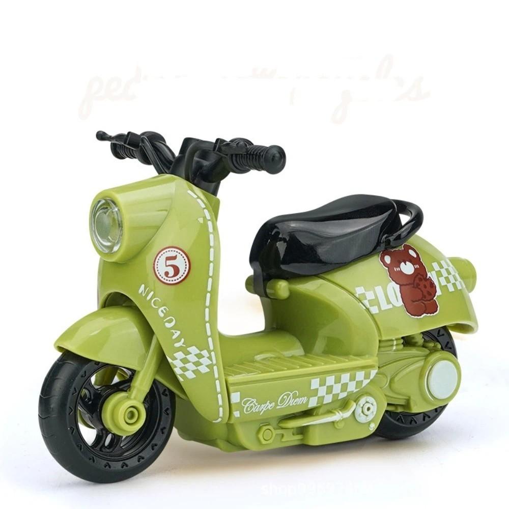 Diecast Zinc Zinc Alloy Motorcycle Model Miniature Motorcycle Pull Back Toy  Home Decoration