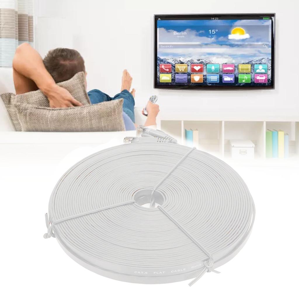 Gigabit   Cable 66ft Length 1000Mbps RJ45 Port CAT6   Cable Ethernet Cable for Routers Laptops
