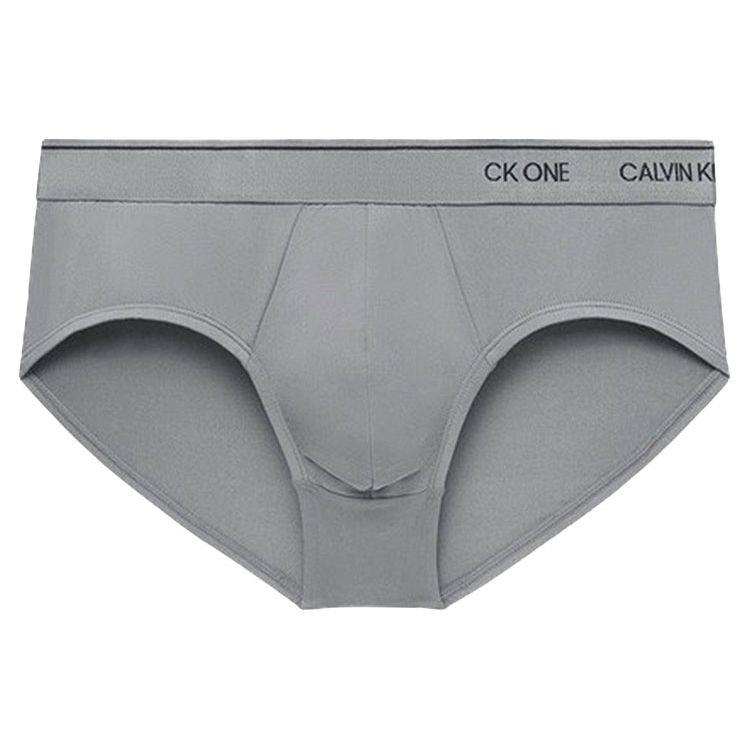 

Calvin Klein One Gravity Logo Briefs Men underwear Gray NB2224-5GS S