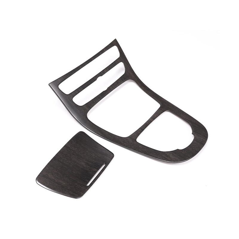 For Mercedes Benz E Class W213 2016 2017 2018 ABS Carbon Fiber Car-styling Interior Center Control Gear Shift Panel Cover Trim