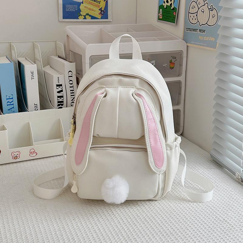 School Bag High Value Japanese Girl Ins Travel Shopping Mini Backpack Milk Huhu Children Spring Outing Research Small Backpack