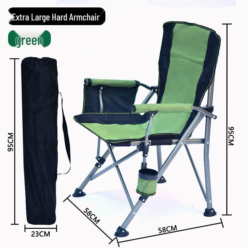 Portable Outdoor Folding Chair for Camping, Beach, and Fishing