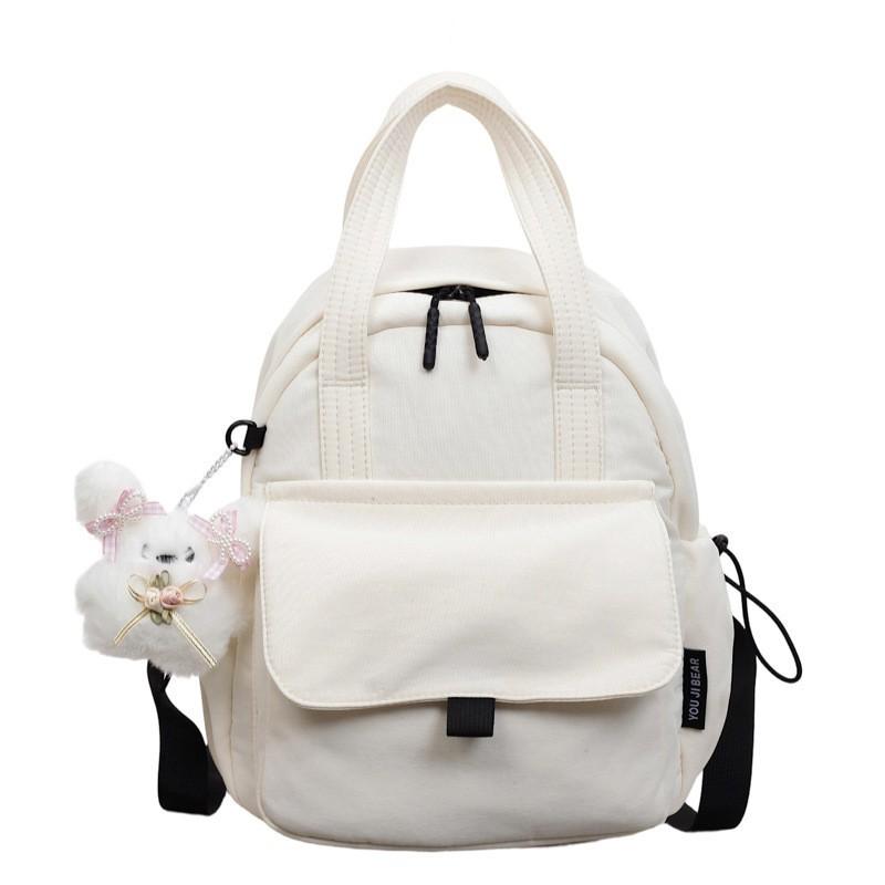 2026 New Korean Style Simple Drawstring Backpack Lovely Large Capacity Light Schoolbag All-match Handbag 2740₽