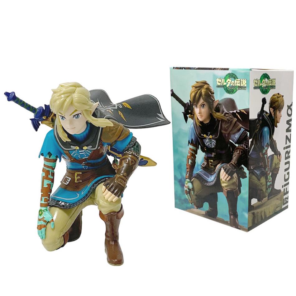 12CM The Legend of Zelda Anime Figure Link Treasure Box Monster Anime Figure Playthings Action Figurine Model Collection Doll Toy Present