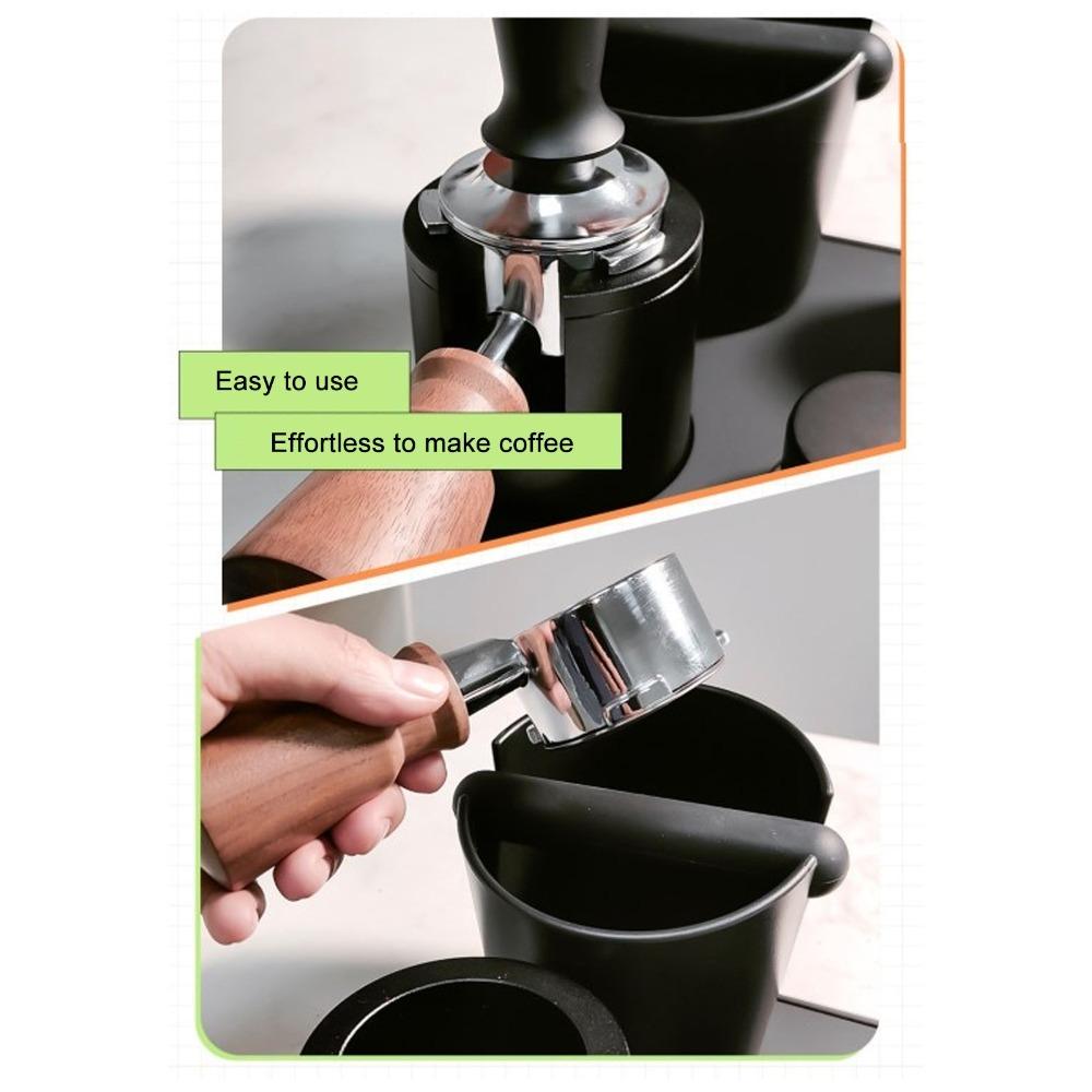 Adjustable Tamper Stand Aluminum Alloy Coffee Machine Accessory  For Espresso Machine чёрный