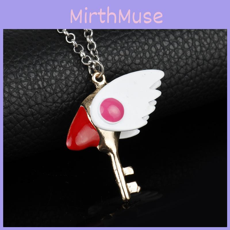Cardcaptor Sakura Stylish Necklace Alloy Electroplated Unisex Ideal For Memorial Keepsake