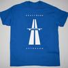 NEW KRAFTWERK - AUTOBAHN  Short Sleeve Blue All Size Gif  OM49 Unisex T-Shirt
