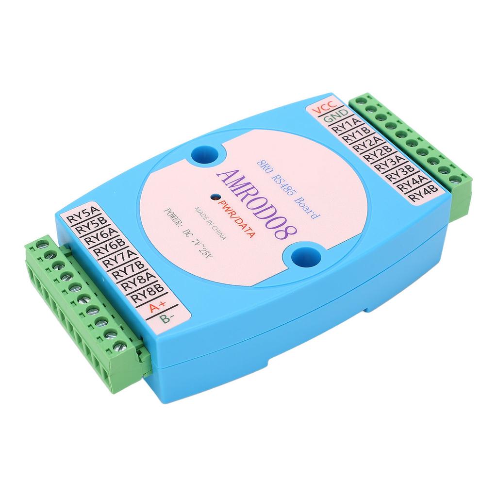 Relay Output Control Module RS485 8 Way Board Panel for RTU Communication Replacement WP8025ADAM