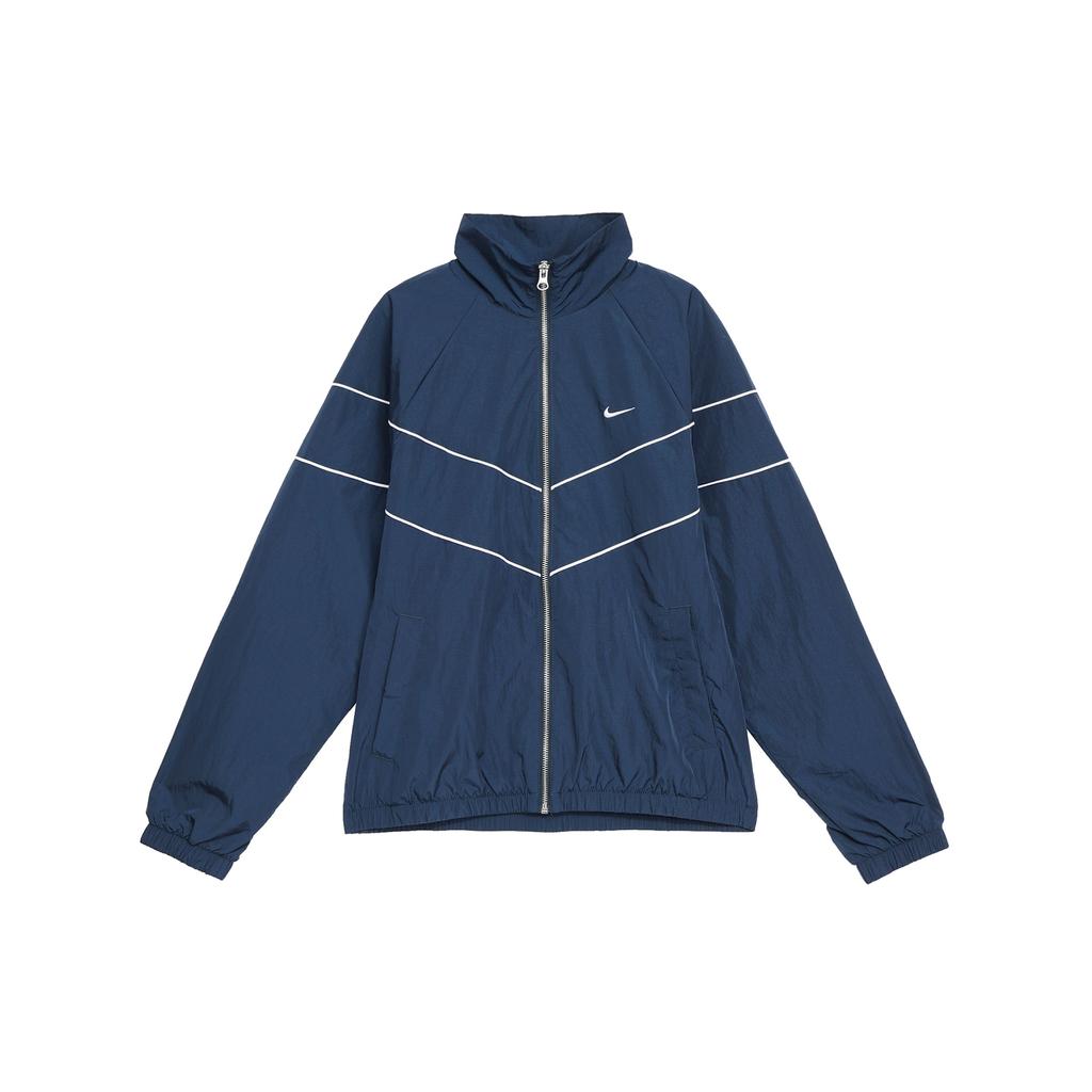 Nike Windrunner Logo UV Protection Loose Casual Jacket Women Jacket Navy-Blue FV6305-480