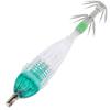 Fishing LED Lure Light Squid Shape Green Light Color Bait Underwater Lamp with Hook