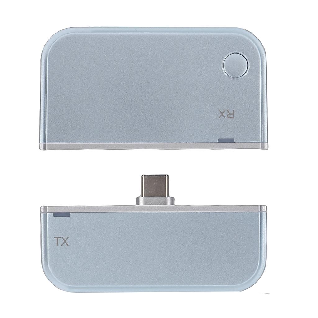 Typ C Drahtloser HD Multimedia Interface Sender Empfänger 50M 4K Dekodierung Eingang 1080P 60Hz Ausgang 5G 2.4G für Telefon