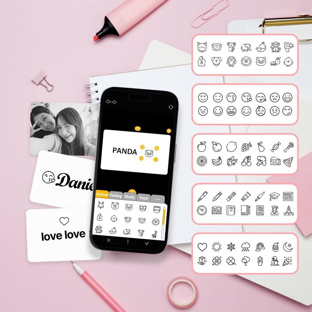 Kodak Memo Shot ERA Toy Instant Digital Camera with Label Printer (Yellow, Camera Body + 10 Rolls)