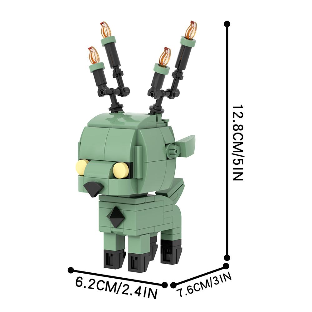 MOOXI Avatar Der Herr der Elemente Coraline & die geheime Tür Phineas und Ferb DIY Diorama Erwachsenen Baustein Set Kinderspielzeug MOC Baustein