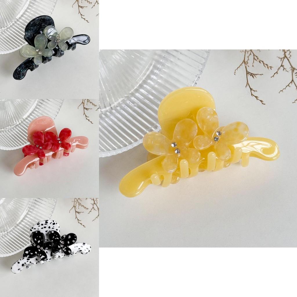 Fashionable Versatile Acetate Hair Claw Clip In Dazzling Colors For Women