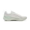 Li Ning Cushioning Slip Resistant Abrasion Resistant Lightweight Low Top Running Shoes Women's Mist White ARSV016-2