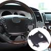 Matte Black ABS Steering Wheel Cap Cover Trim Frame For Toyota Tundra 2007-2013
