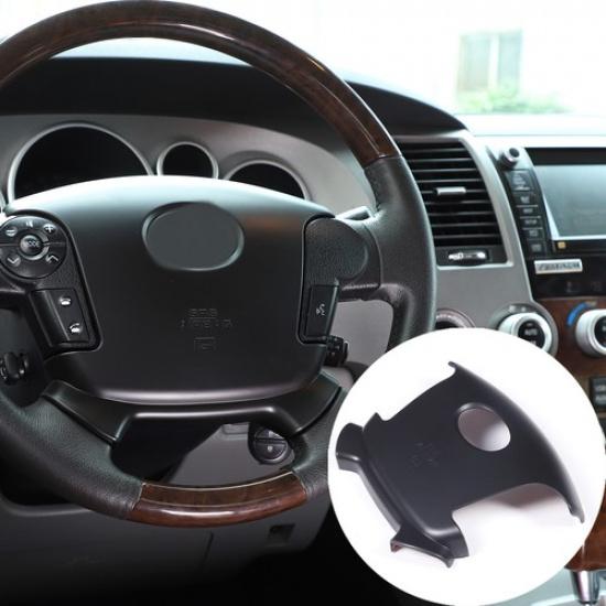 Matte Black ABS Steering Wheel Cap Cover Trim Frame For Toyota Tundra 2007-2013