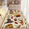 Magical Hogwarts Themed Carpet with Owl, Wand and Potions Suitable for use as an anti-slip game mat for living room and bedroom sofas