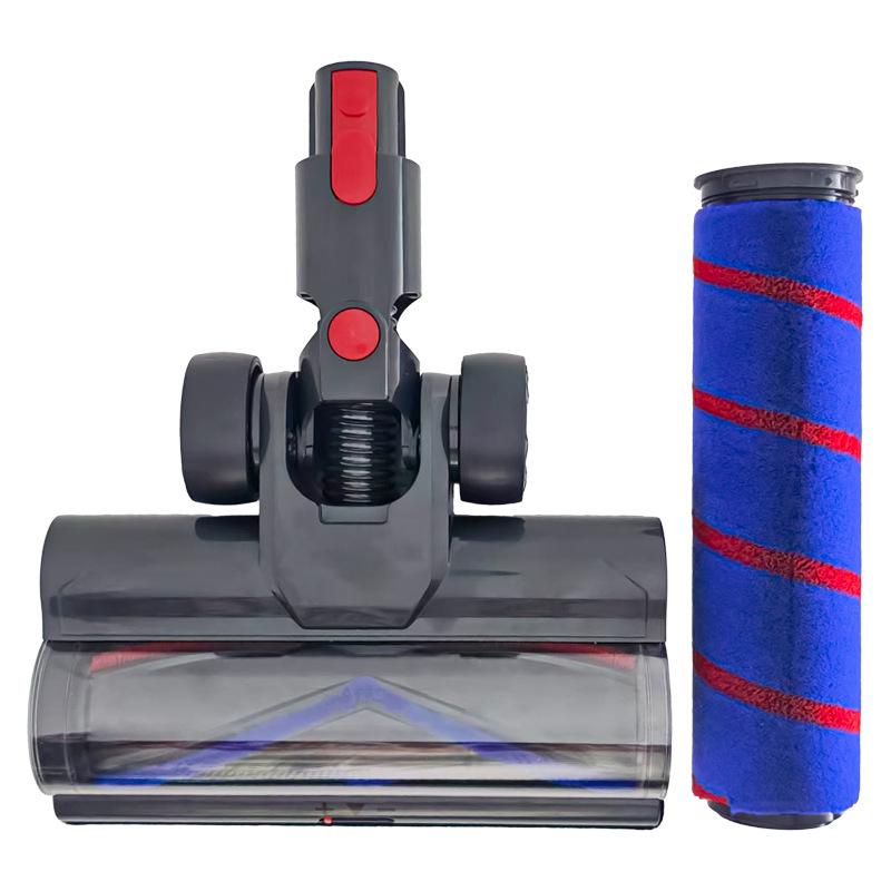 Green Light Dust Detection Turbo Floor Head for Dyson V7 V8 V10 V11 V15 Wireless Vacuum