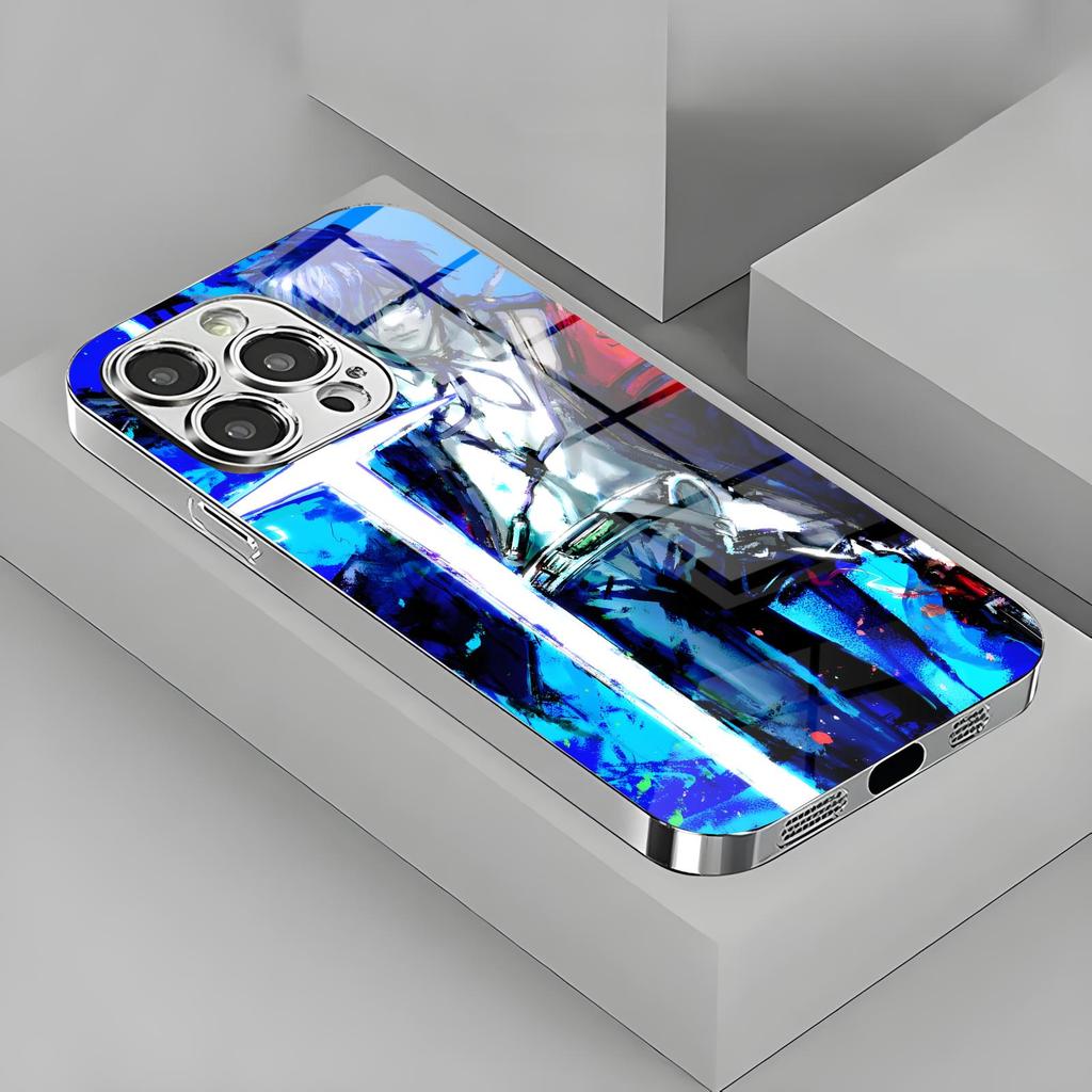 Game persona 3 r-reload Phone Case For iPhone17 16 16e 15 14 13 12Plus Mini Pro Max Electroplated glass Phone Case