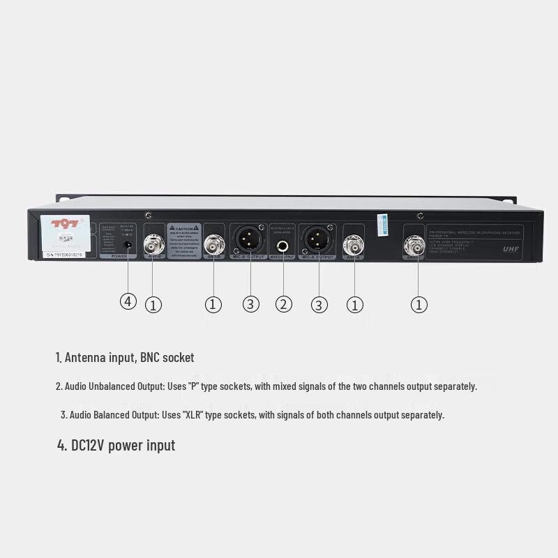 797 Audio Dual Handheld Wireless Conference Microphone System (CN version)