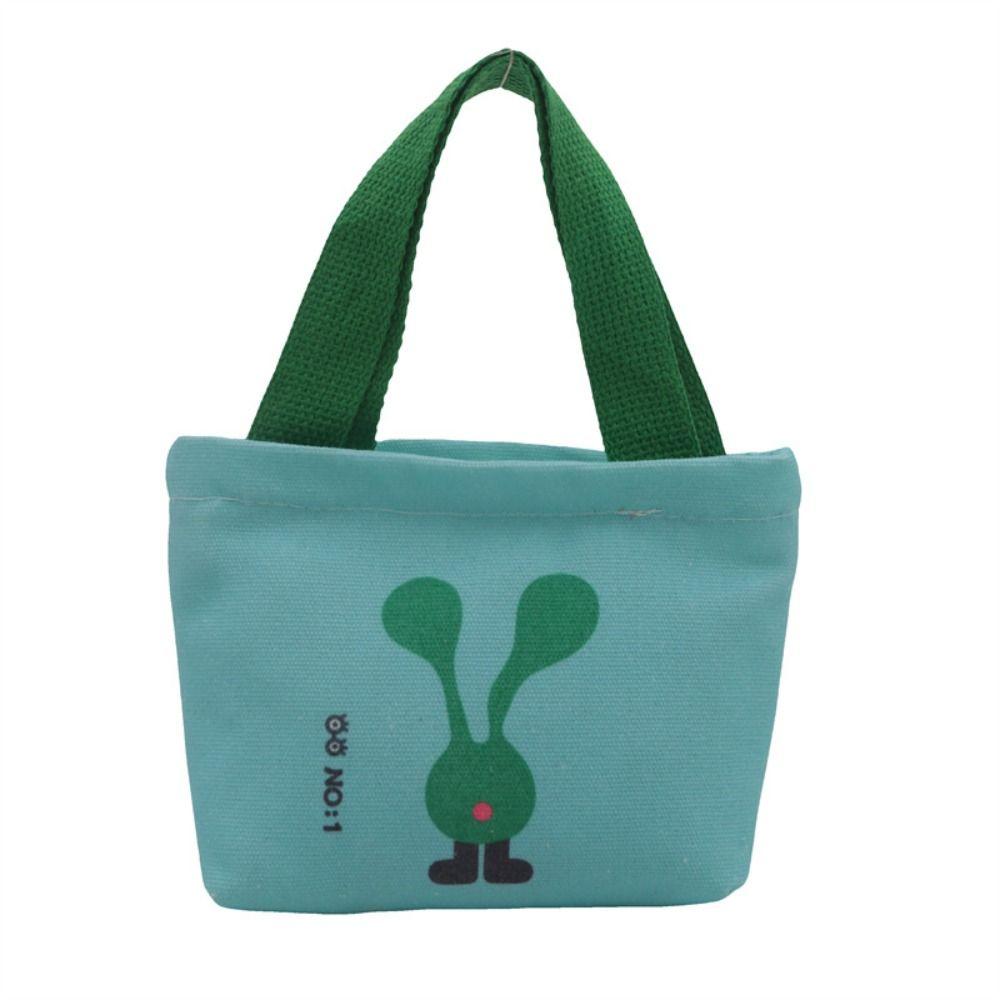 Small Bags Canvas Bag Korean Style Lunch Bag Cute Tote Bag