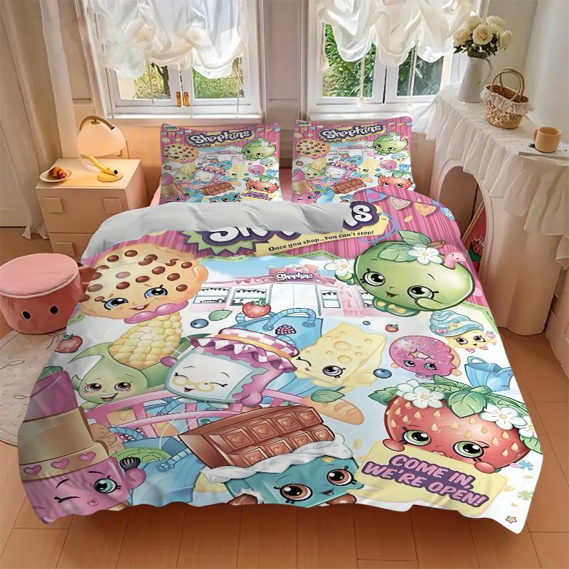 3 gab. Shopkins Mājas dekoru gultasveļas