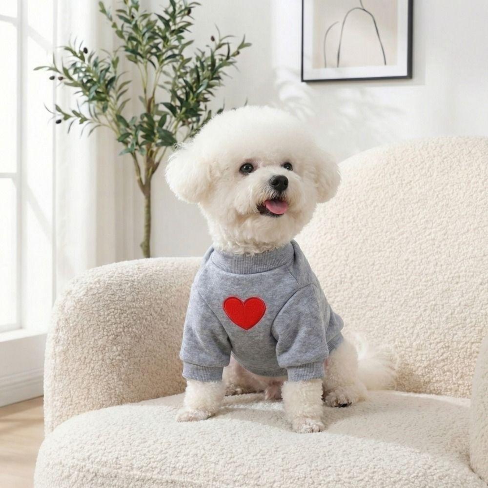 Warm Cat Pullover Thickened Cat Love Clothing Casual Style Dog Love Hoodie  Autumn Winter