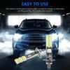 Fog Lights Aluminum Alloy Fog Driving Bulbs Headlight Kit