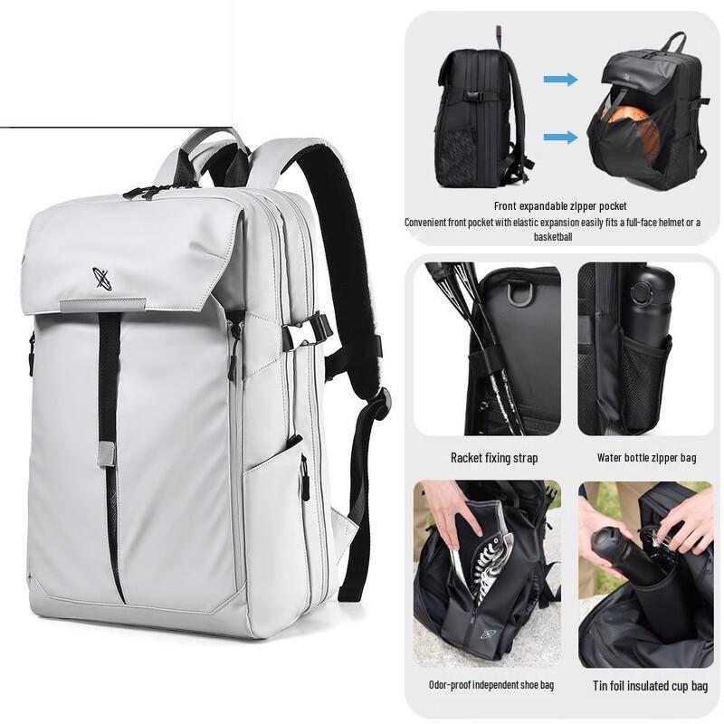 Li Shen Men s Multi-functional Commuter Backpack