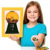 Dust-proof Candy Dispenser Picture Frame Creative Vintage Candy Dispenser  for Candies/Nuts