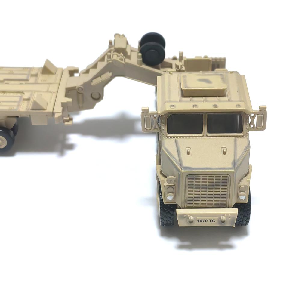 Maßstab 1/72 M1070 Militärtransportfahrzeug Montage Plastikmodell Ausstellung für Erwachsene Geschenk Weihnachten Kreative Geschenke Dekoration
