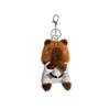 Captivating Plush Capybara Keychain Doll With Short Fur Perfect For Kids Adults And