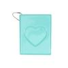 3-inch Solid Color Photo Album Love Hollow Photocard Holder With Heart Pendant Kpop Idol Cards Collect Book Polaroid Album