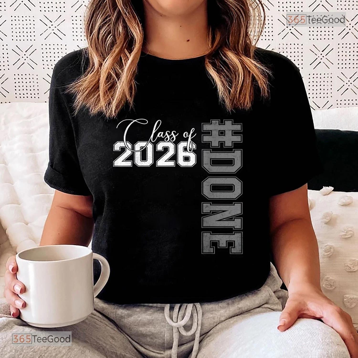Finally Done Class Of 2026 Tee - Funny Senior Graduate High School T-shirt 3XL