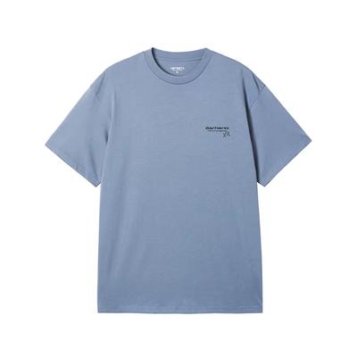 Short Sleeve Heart Logo Printed T-Shirt Men Tops CHXTEI036007Q