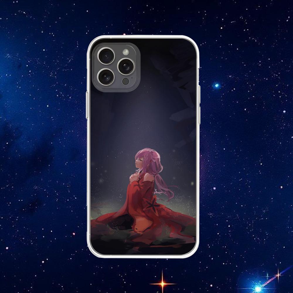 

Чехол для телефона Guilty Crown Юзуриха Инори Для iPhone 16,15,14,13,12,11 Plus,Pro,Max,XR,XS,X,7,8 Plus,SE,Mini Прозрачный корпус iPhone15