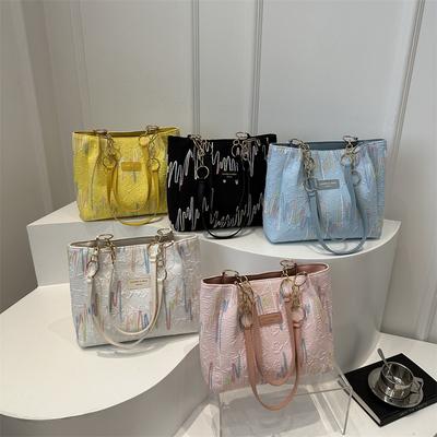 Summer Casual Light and Lazy Style  Large Capacity Women's Bag  Fashionable Travel One-shoulder Hand-held Crossbody Bag