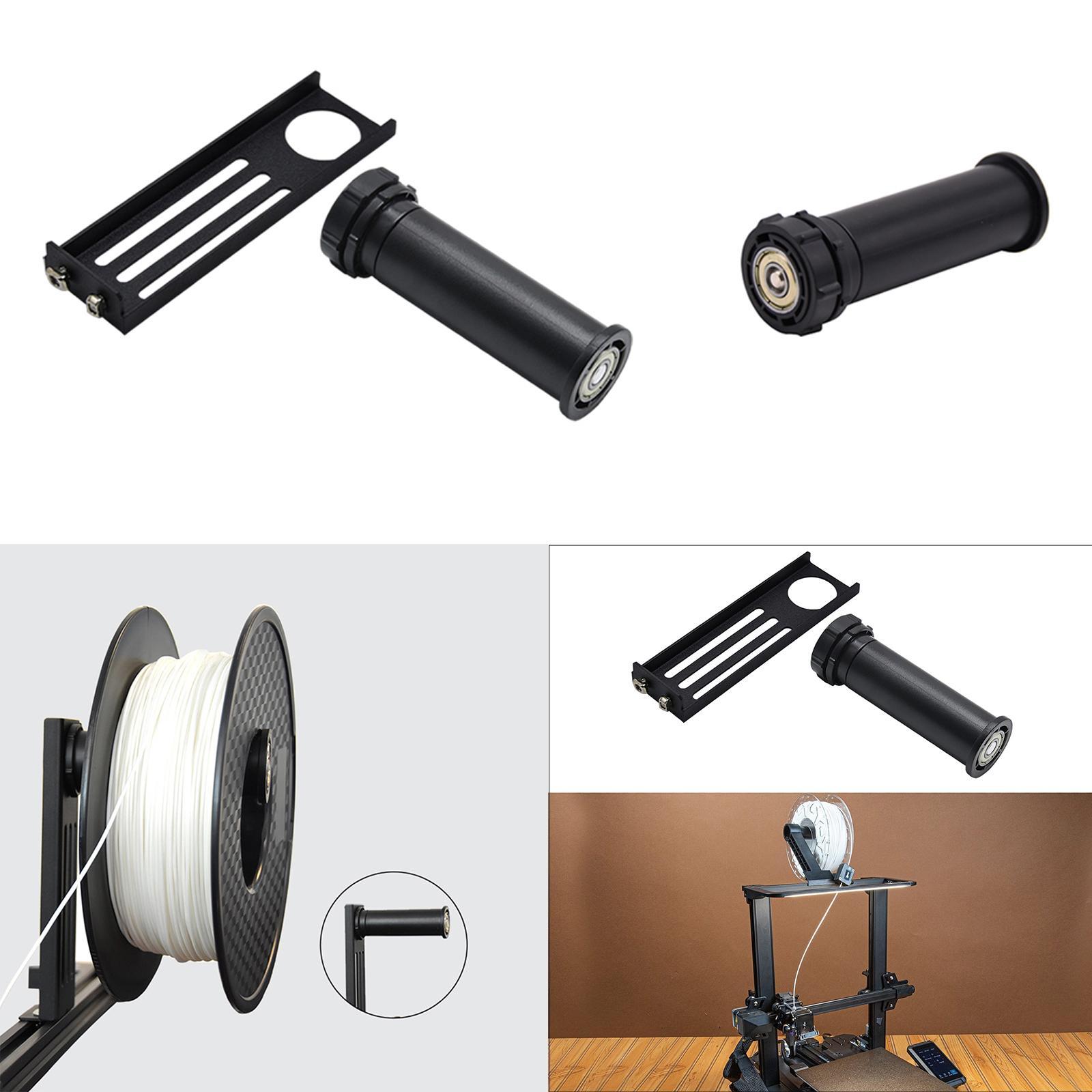 

3D Printer Filament Holder Replace, Filament Spool Stand Bearing Filament Bracket, Spool Support for Ender 3 Barrel