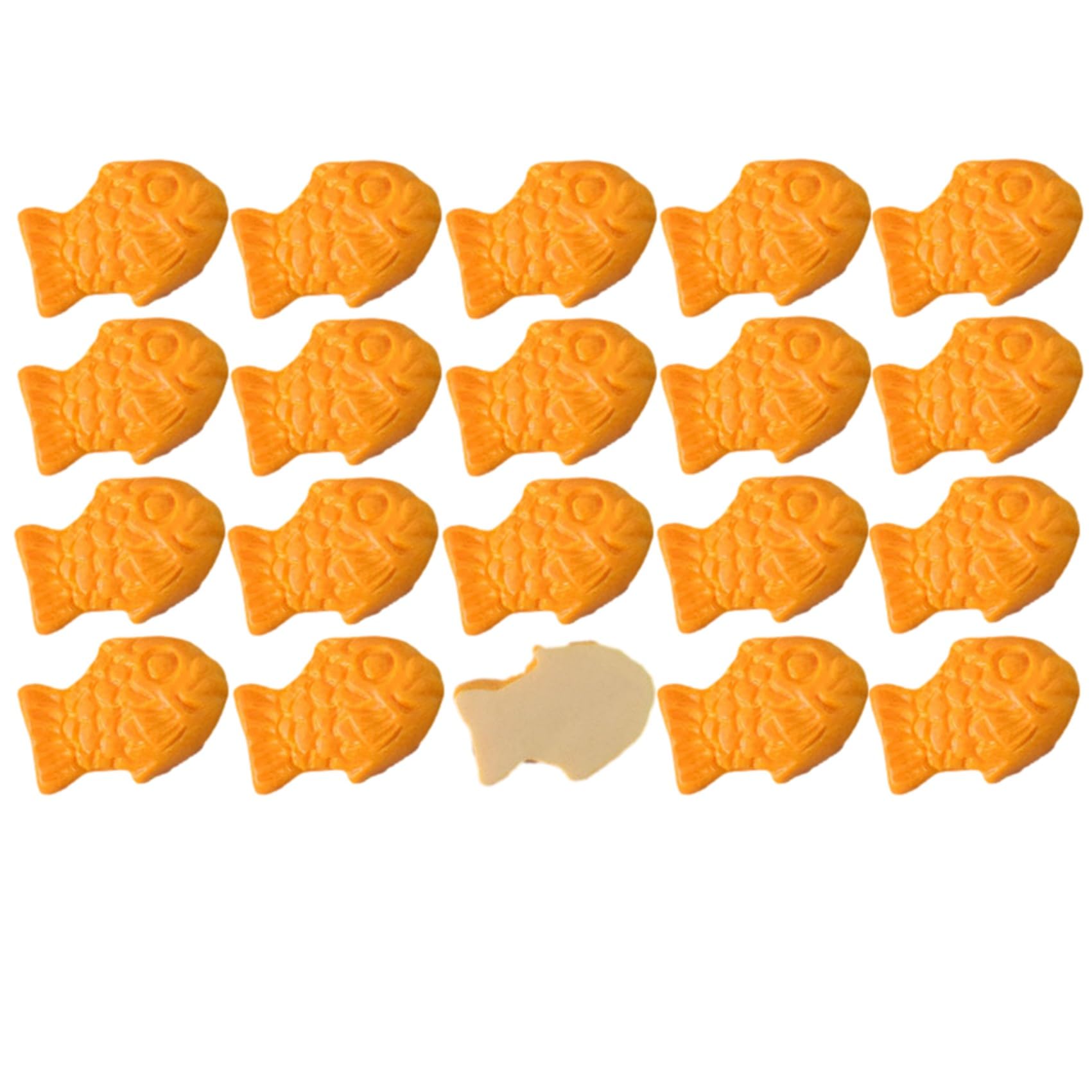 

NOELAMOUR Taiyaki Food Mini Small Cute Realistic Food Display Ornaments Samples, Taiyaki, Models, Taiyaki, Models, (20 Pieces)