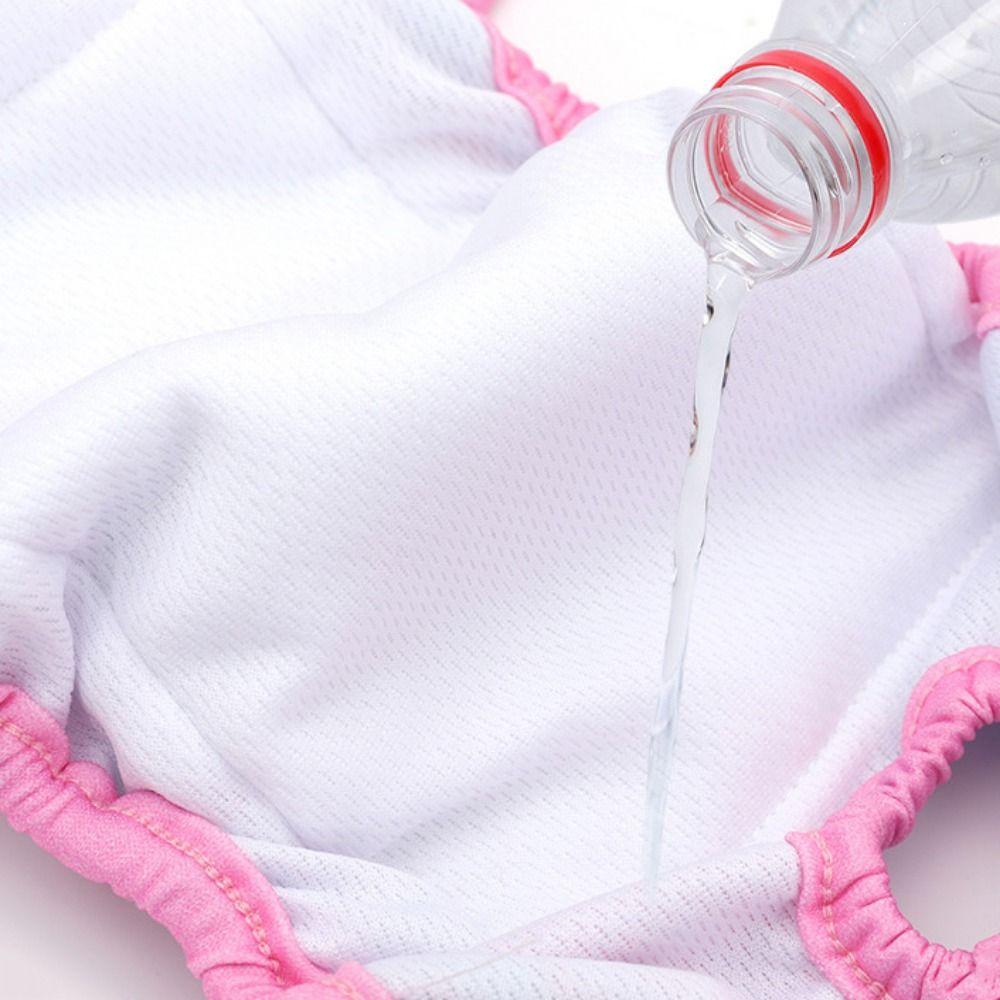 Floral Print Dog Underwear Diaper Adjustable Female Dog Diapers  Physiological Period