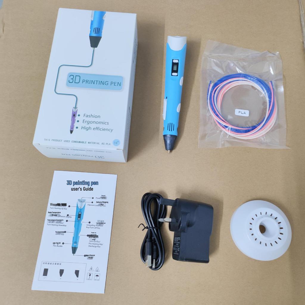3D Printing Pen for Kids: DIY Brush, Educational Toy, High-Temperature Graffiti Tool