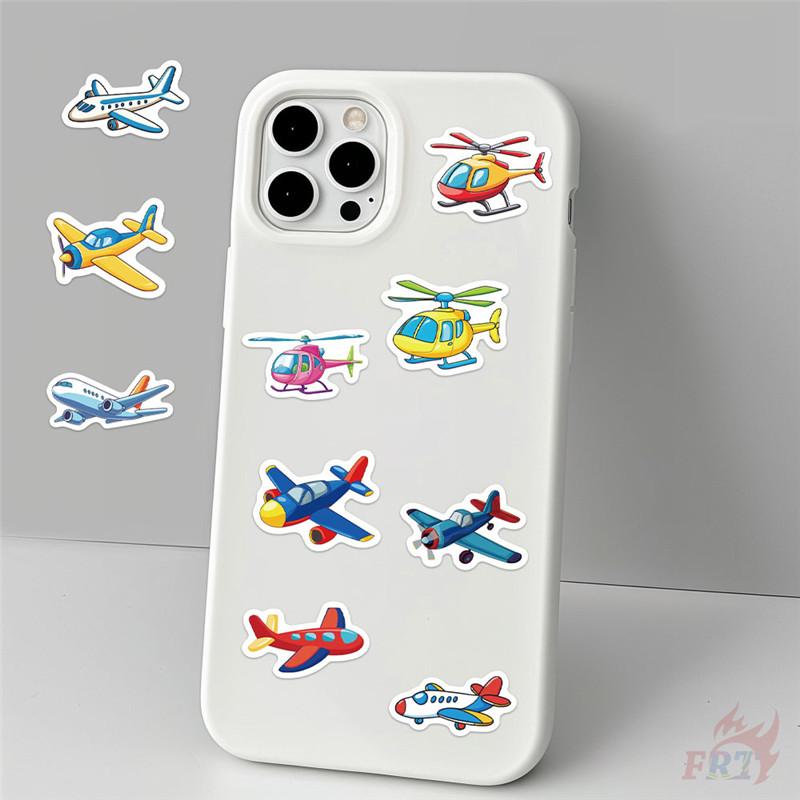 500Pcs/Roll Cartoon Airplanes Kids Rewards Stickers - DIY Scrapbooks Album Decor Sealing Label Decals