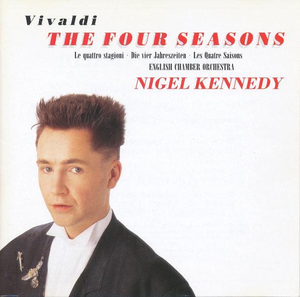 

CD NIGEL KENNEDY ENGLISH CHAMBER ORCH Vivaldi Four Seasons CDC7495572 ANGEL RECORDS 1989 Europe Classical Used