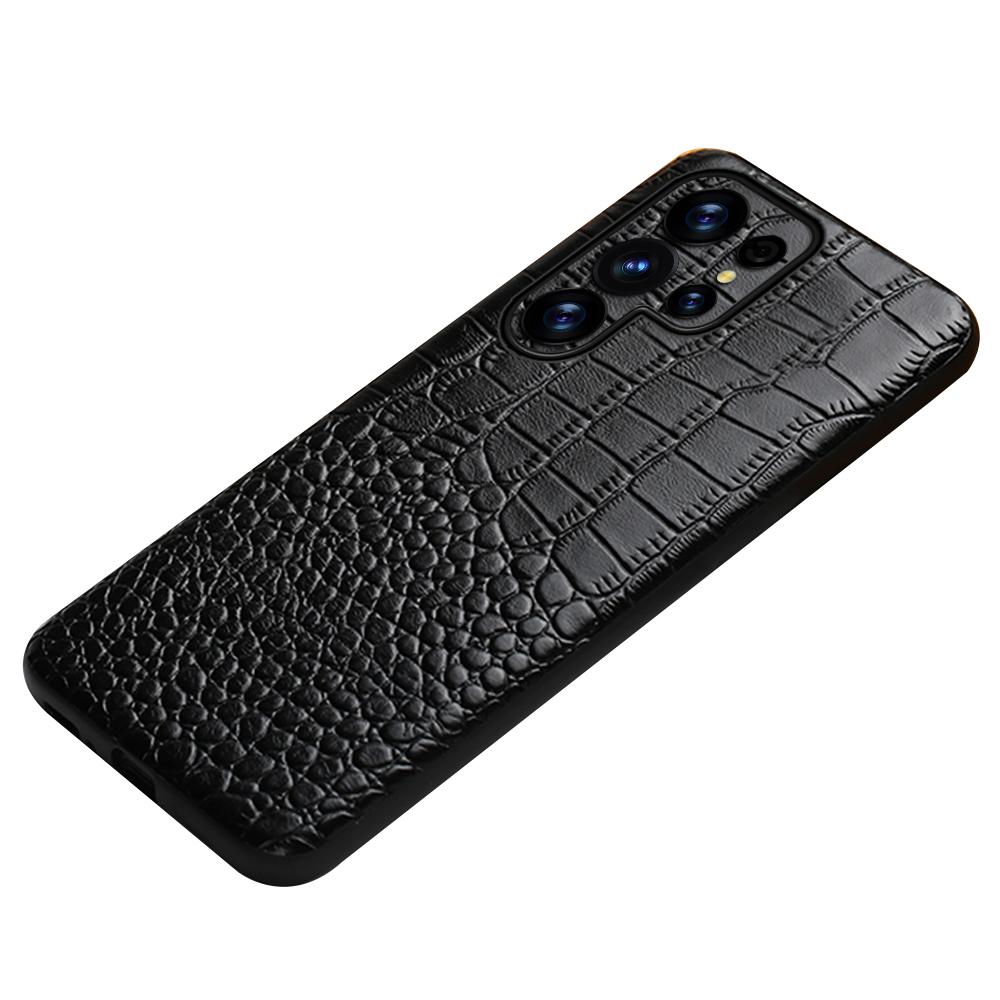 

Оригінальний шкіряний чохол для телефону Samsung Galaxy S24 S22 S23 S25 Ultra Plus A55 5G Повний захист Задня кришка Galaxy A55 5G