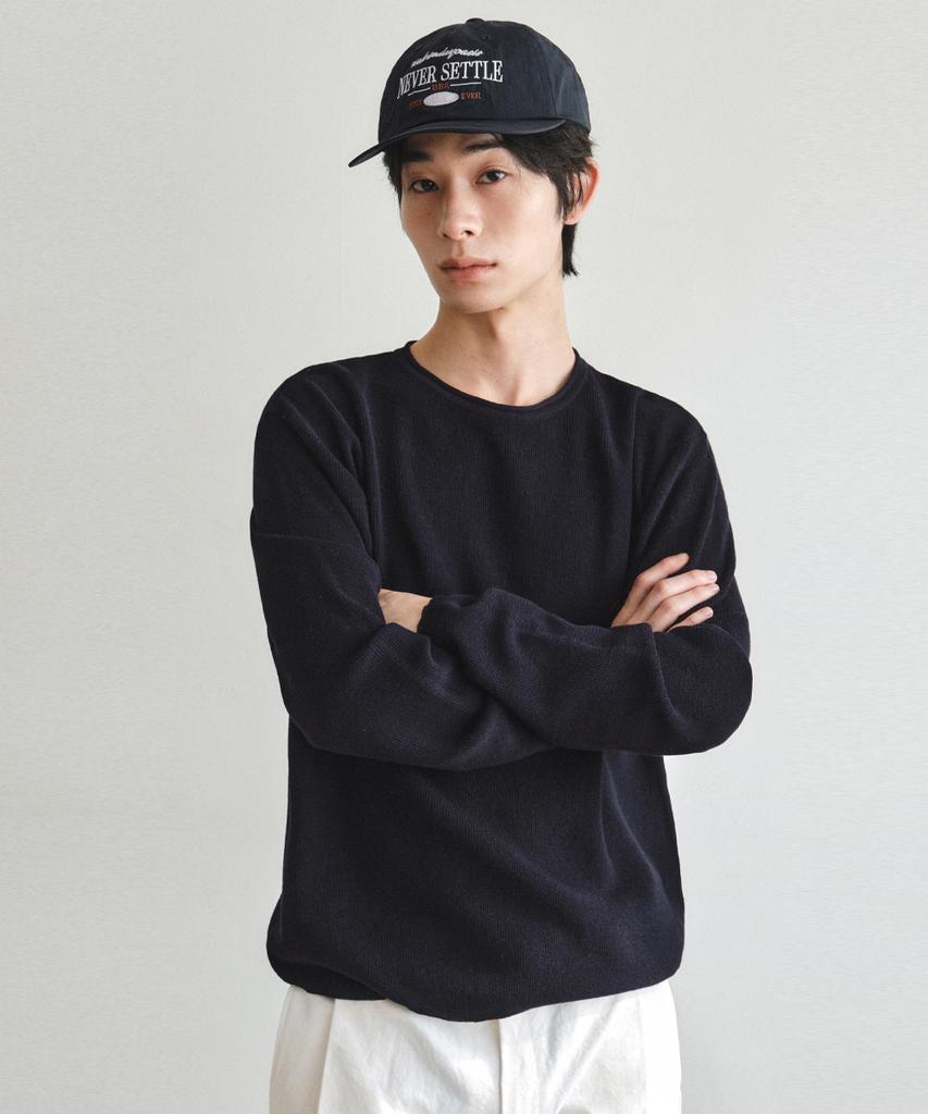 Wednesday Oasis Never Settle Nylon Ball Cap_Navy(W26Acc02)
